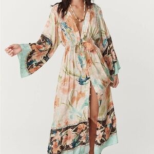 SPELL Floral Maxi Dress